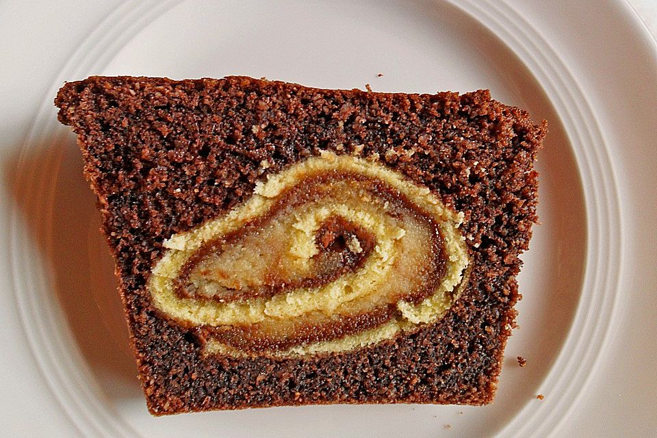 Rouladen - Schoko - Nusskuchen