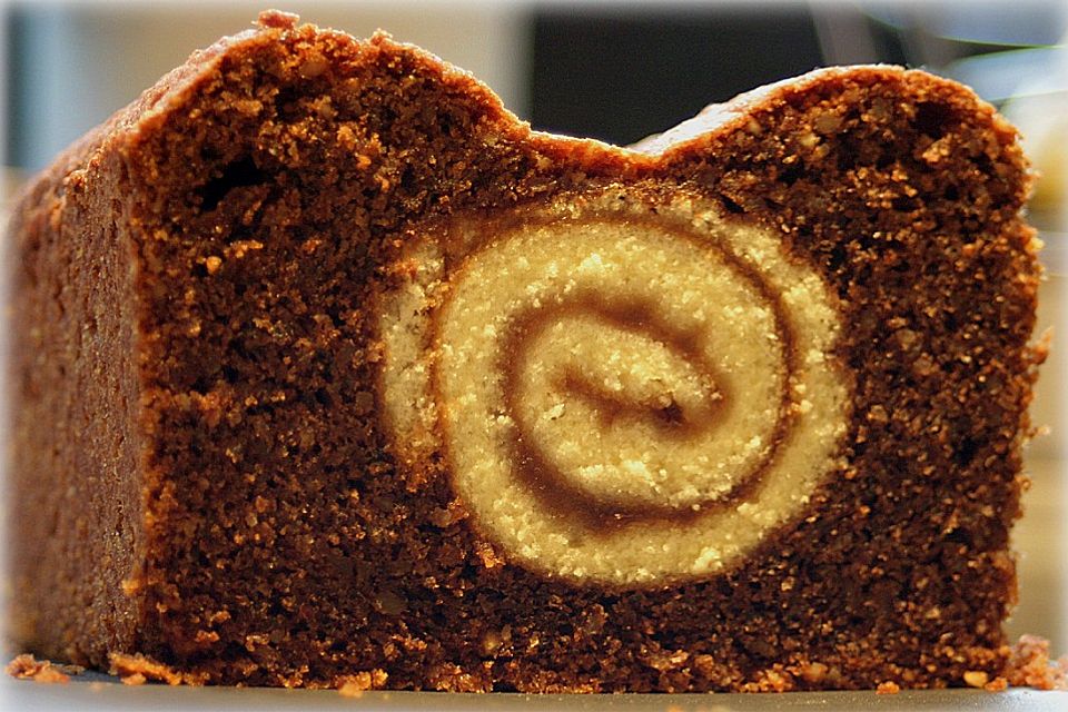 Rouladen - Schoko - Nusskuchen