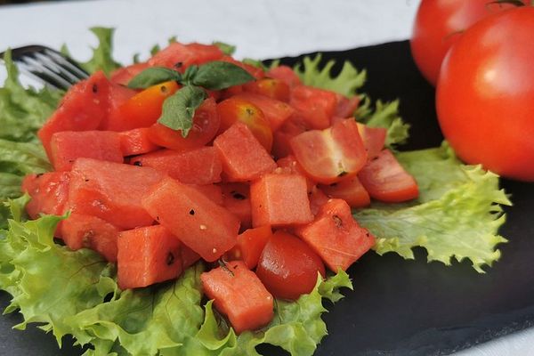 Tomaten -Wassermelonen - Salat | Chefkoch