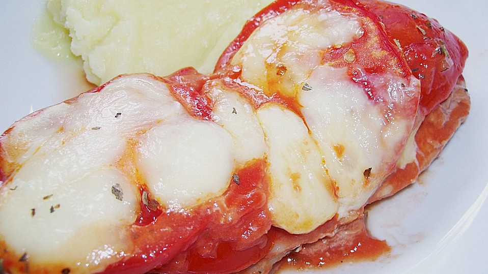 Tomaten-Mozzarella-Schnitzel von malinalda