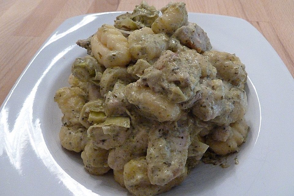 Gnocchi - Hähnchenbrust - Auflauf