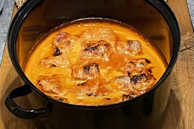 Wunderschne Schweinelendchen Aus Dem Ofen Ebenbild