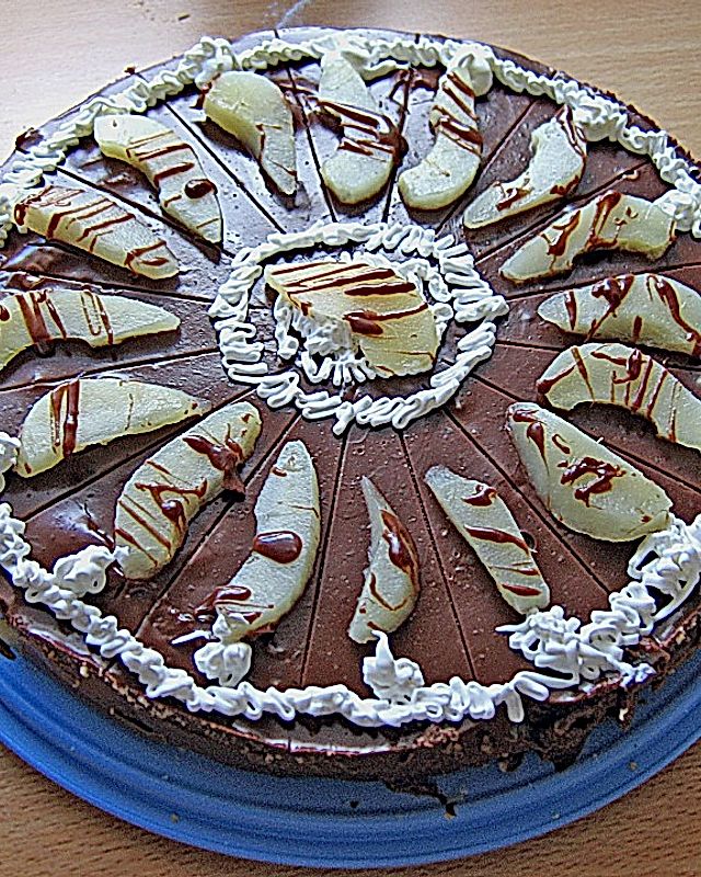 Birnen - Schoko - Torte