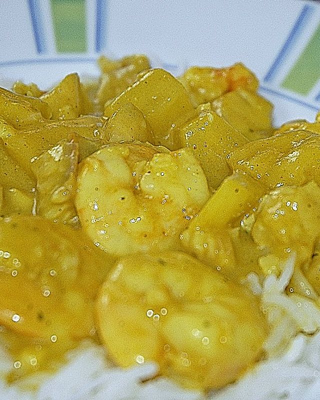 Ananas - Fisch - Ragout