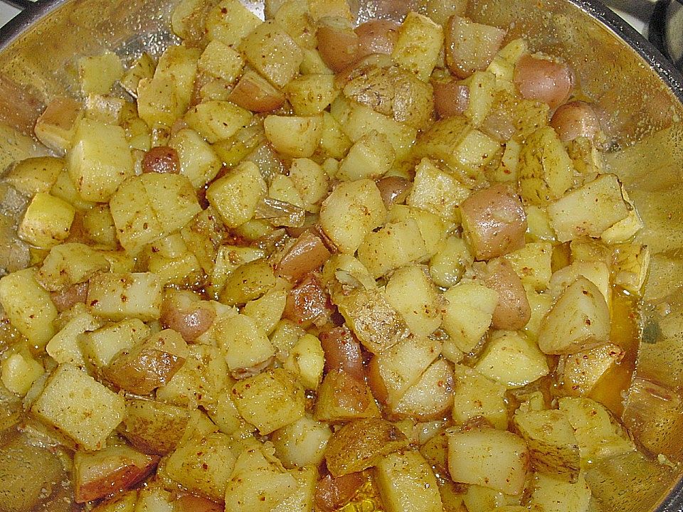 Würzige Kartoffeln auf indische Art von Cookie-Diva | Chefkoch