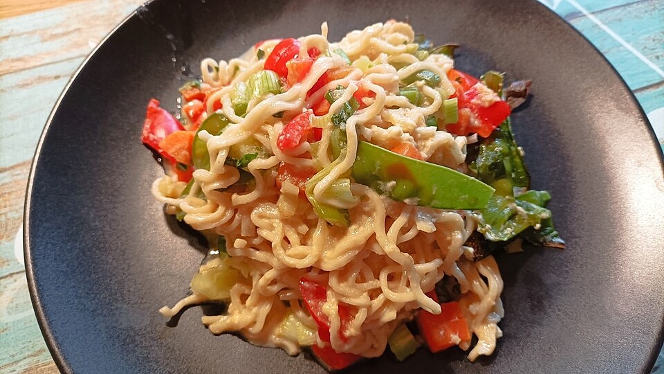 Asiatisches Nudel - Gratin von Cookie-Diva