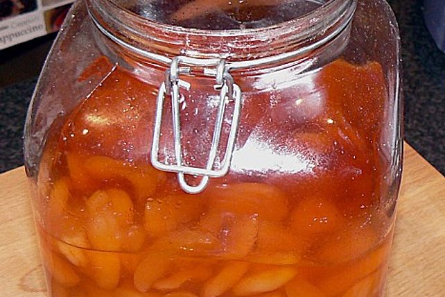 Aprikosenlikör aus getrockneten Früchten von Zippel-2004| Chefkoch