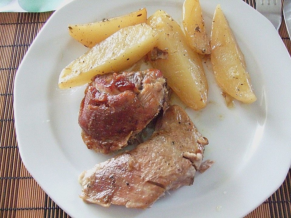 Lamm mit Joghurtsauce und Ofenkartoffeln von Kuschimausi| Chefkoch