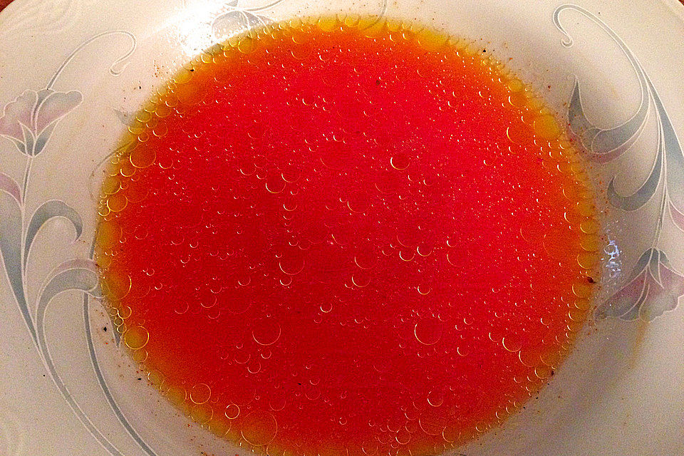 Tomatensuppe klar