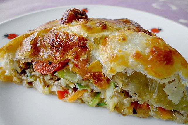 Mediterraner Hackstrudel von cstoff| Chefkoch Mediterraner Hackstrudel von cstoff| Chefkoch