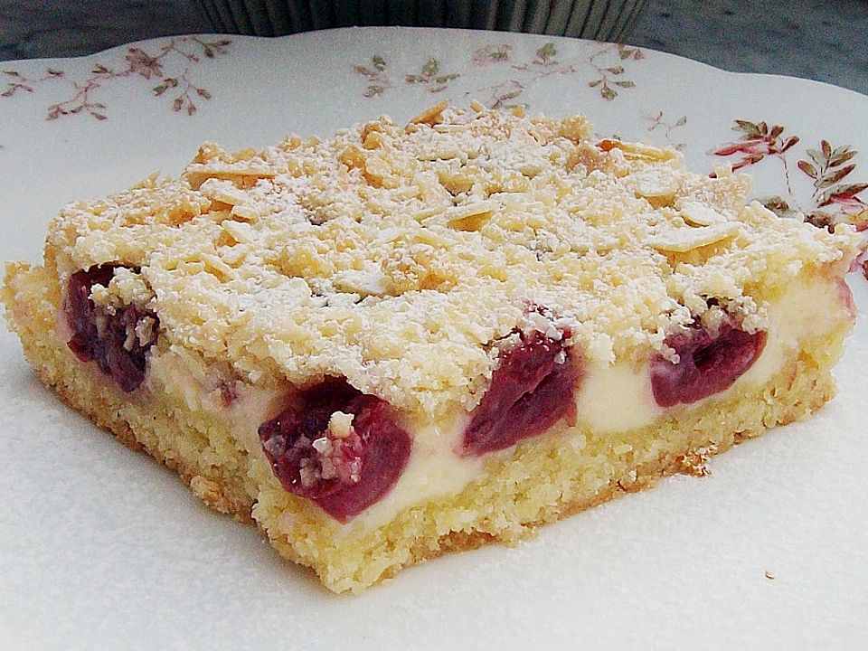 Apfel - Streuselkuchen mit Quark vom Blech von biene-maja| Chefkoch