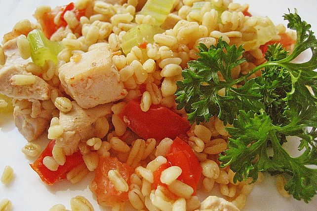 Eblypfanne mit Hähnchenbrustwürfeln von Chinesegirl| Chefkoch