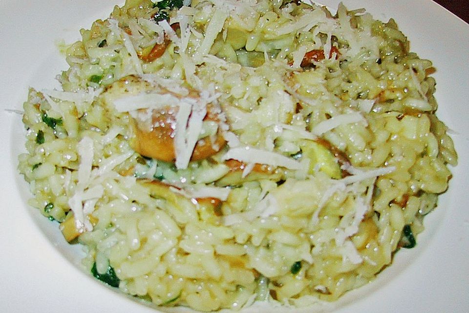 Risotto mit frischen Steinpilzen