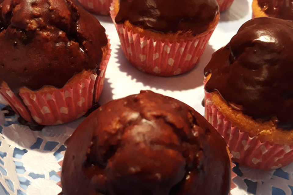 Muffins mit Schokosplittern