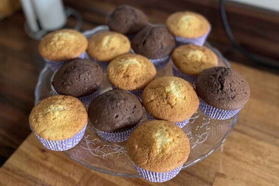 Muffins mit Schokosplittern