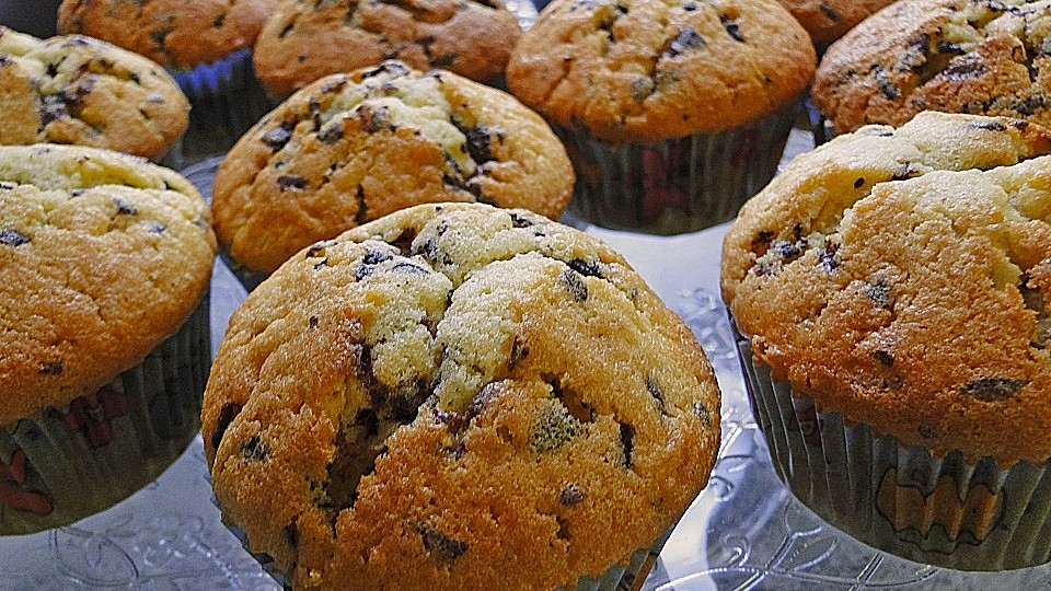 Muffins Mit Schokosplittern Von Lacrima2004 Chefkoch