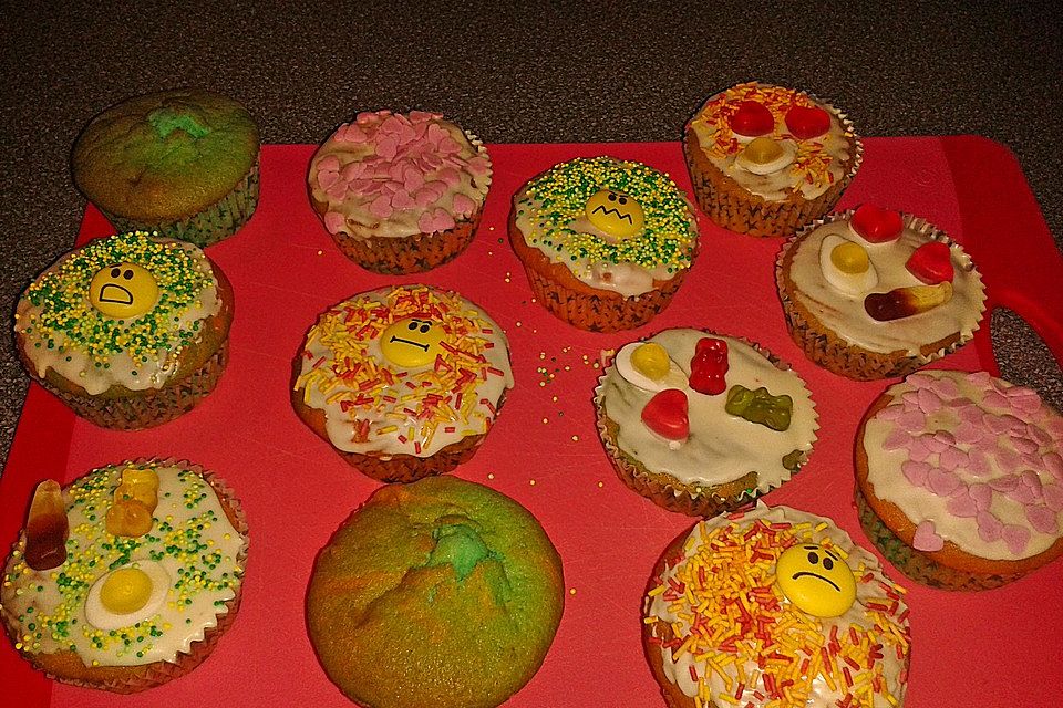 Muffins mit Schokosplittern