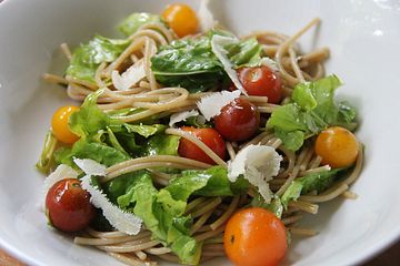 Spaghetti Rucola Salat Von Bostgt Chefkoch