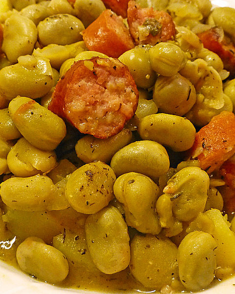 Dicke Bohnen westfälische Art Dicke Bohnen westfälische Art