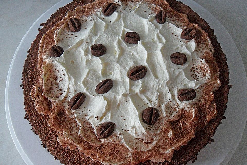 Mousse - au - Cappuccino - Torte