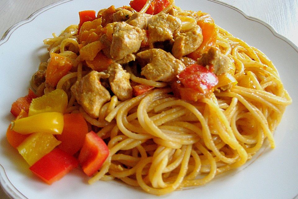 Curry - Spaghetti