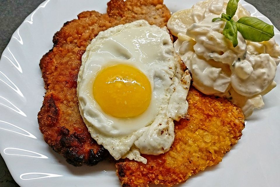 Würziger Kartoffelsalat mit Joghurt - Mayonnaise - Dressing