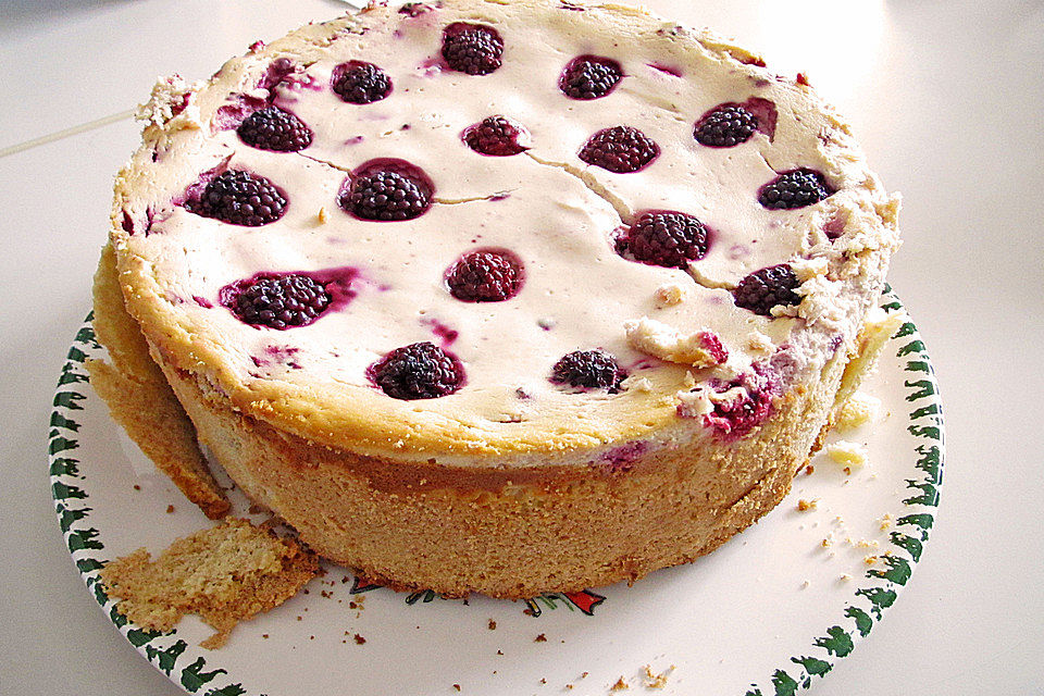 Leckerer Brombeer - Kuchen