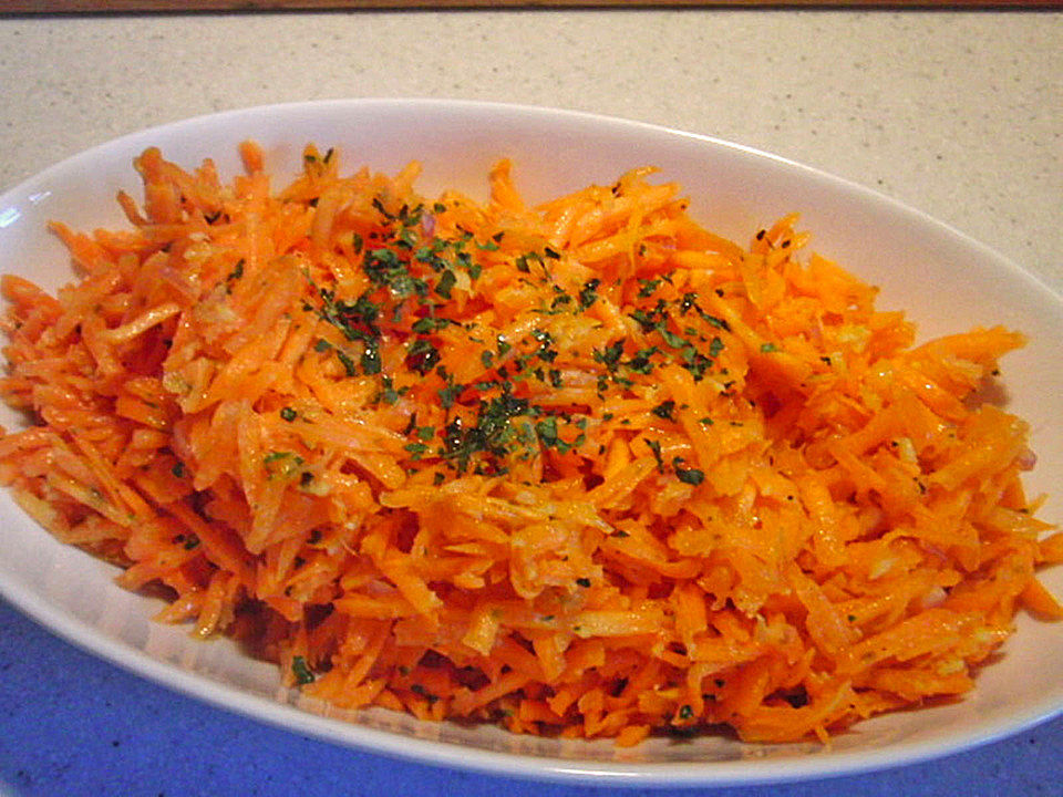 Karottensalat mit Ingwer - Vinaigrette von chica*| Chefkoch