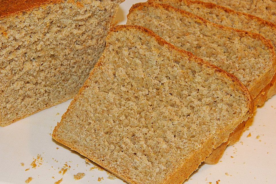 Dinkeltoastbrot mit Vollkorn