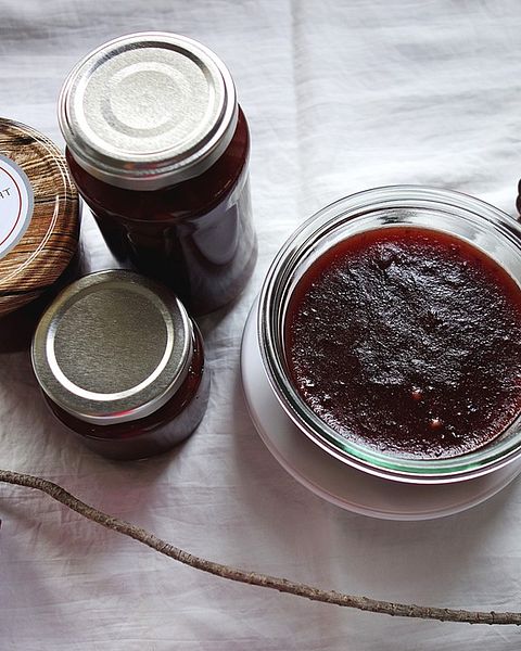 Zwetschgen-Schoko Marmelade von Wyrwaa