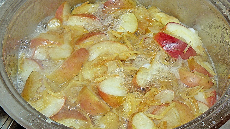 Apfelmus mit Quitten von Herta