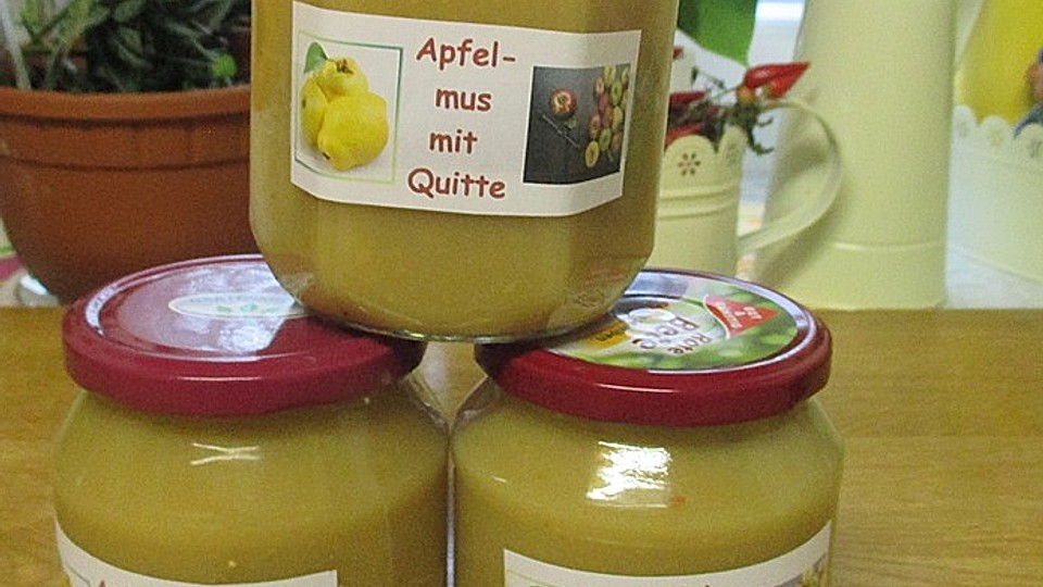 Apfelmus mit Quitten von Herta| Chefkoch