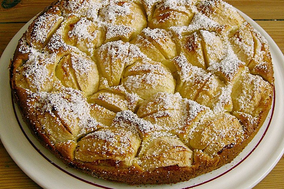 Apfel - Rührkuchen