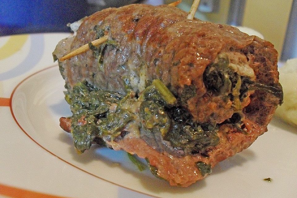 Rouladen mit grüner Soße