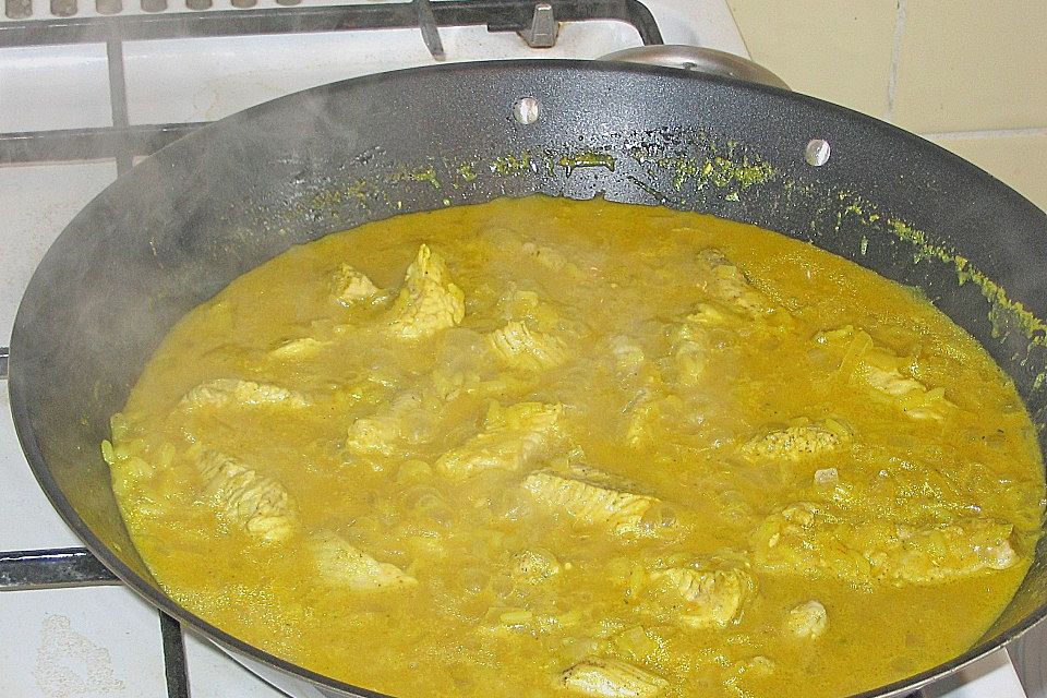 Curry-Hähnchen