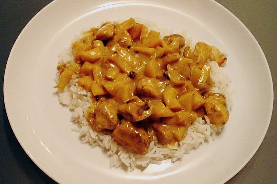 Curry-Hähnchen