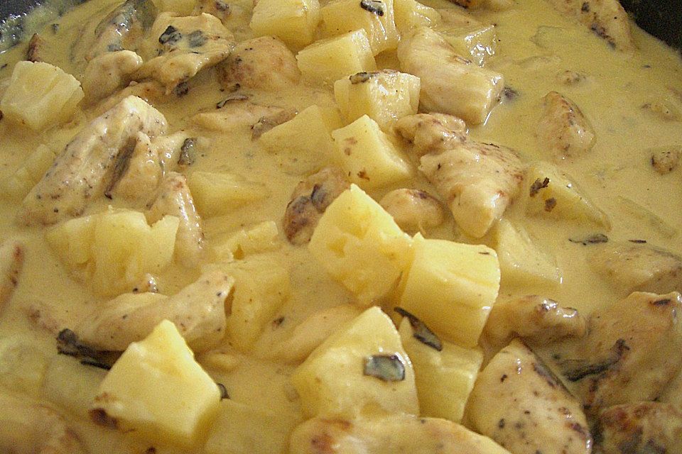 Curry-Hähnchen