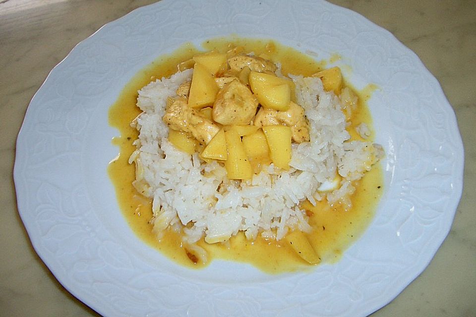 Curry-Hähnchen