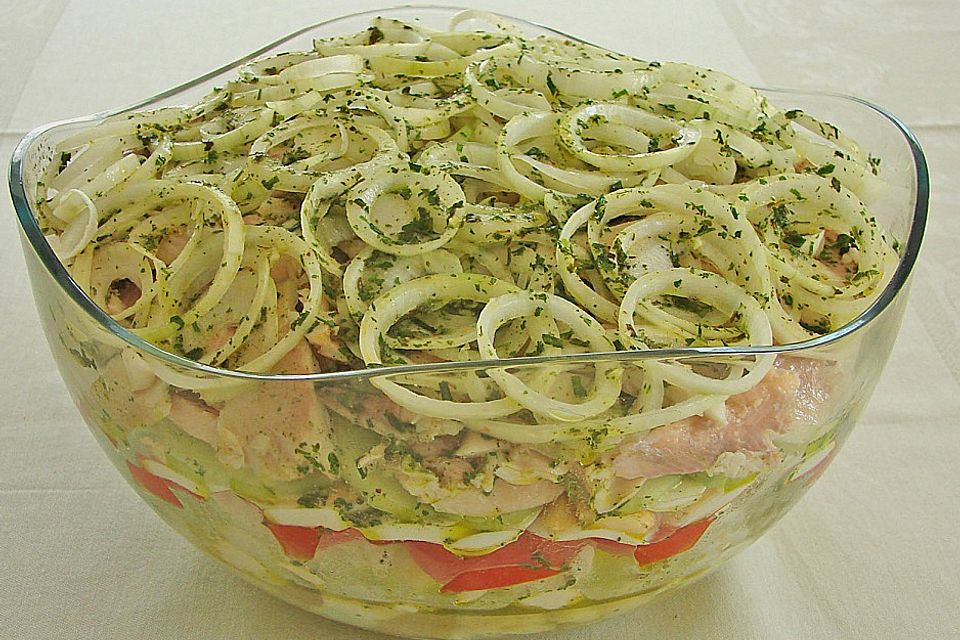 Räucherfischsalat