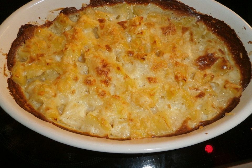 Klassisches Kartoffelgratin