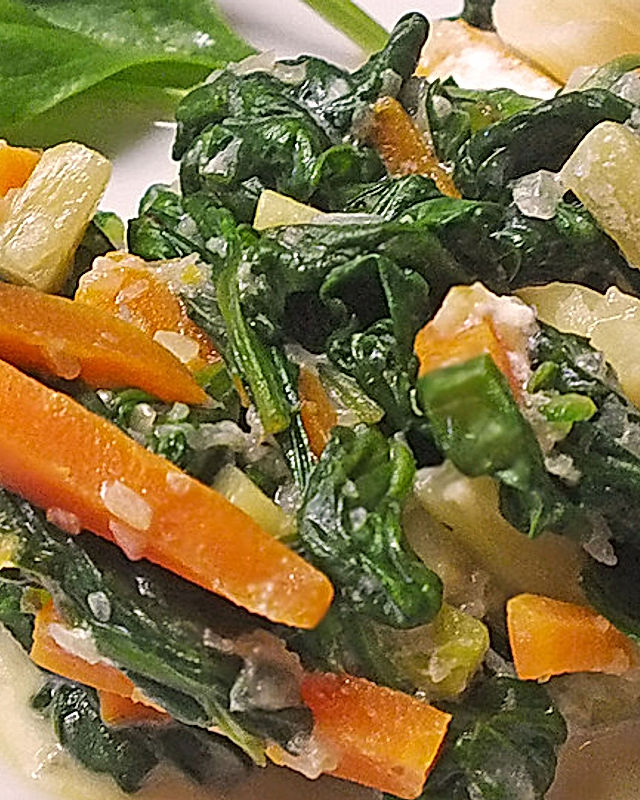 Mangold-Möhren-Gemüse