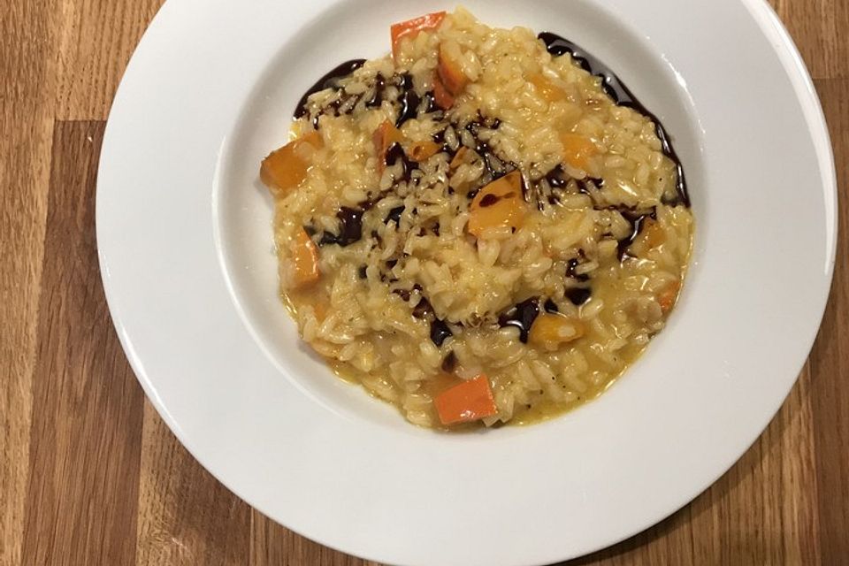 Kürbisrisotto