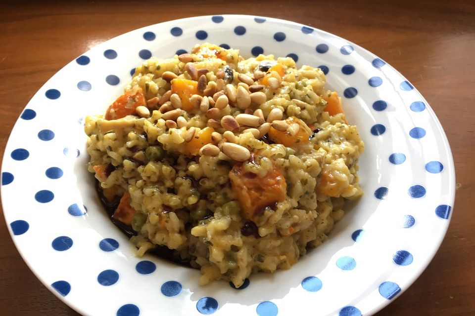 Kürbisrisotto