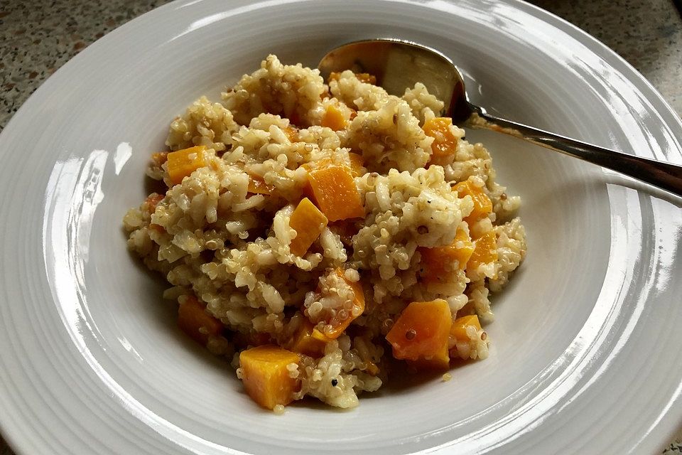 Kürbisrisotto