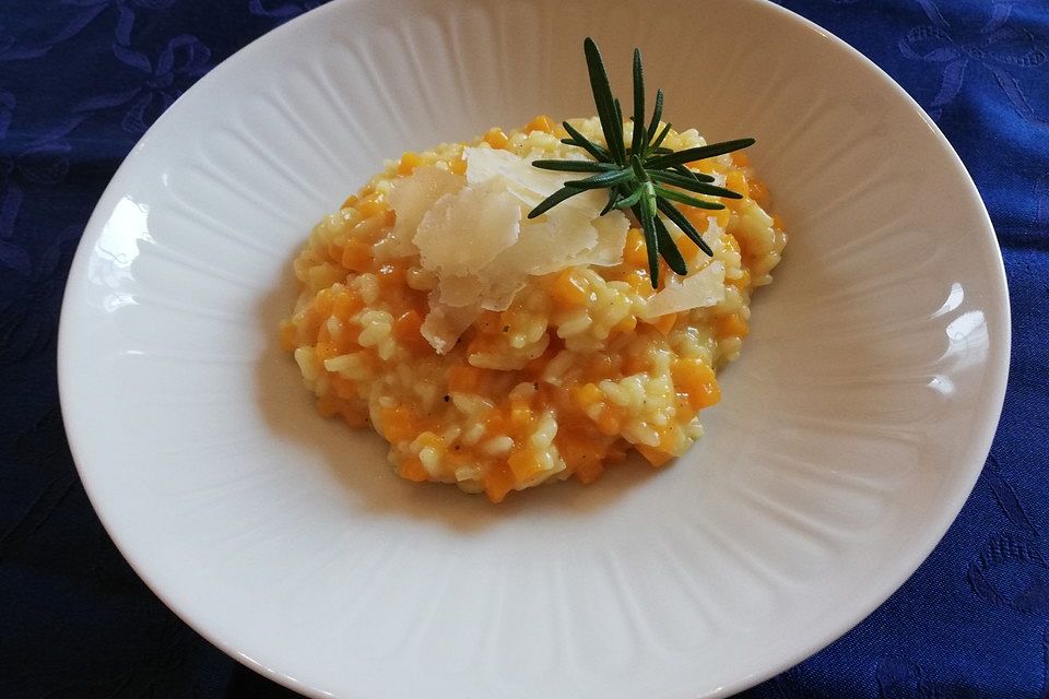 Kürbisrisotto