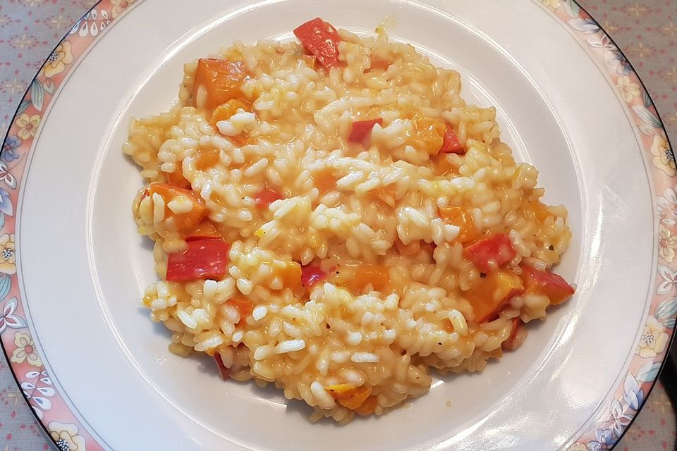 Kürbisrisotto