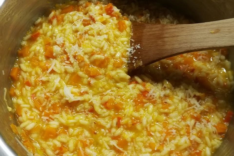 Kürbisrisotto