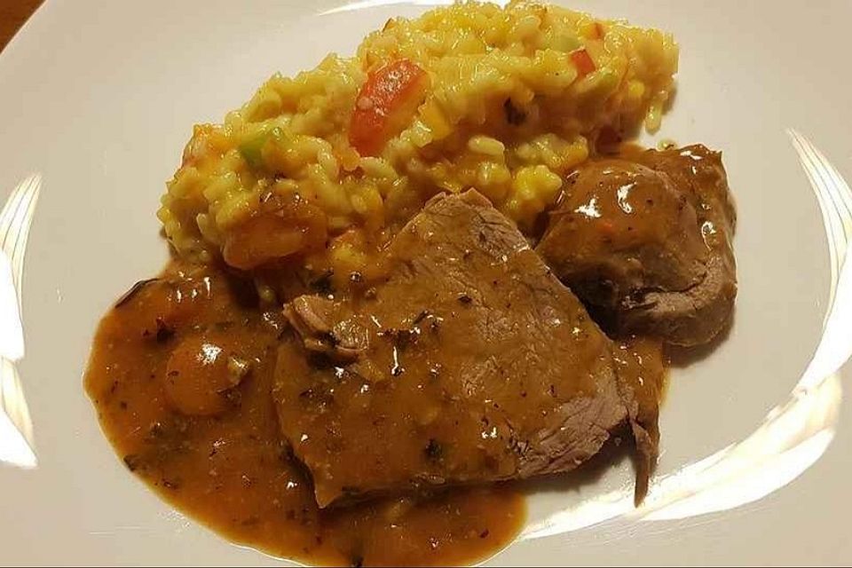 Kürbisrisotto