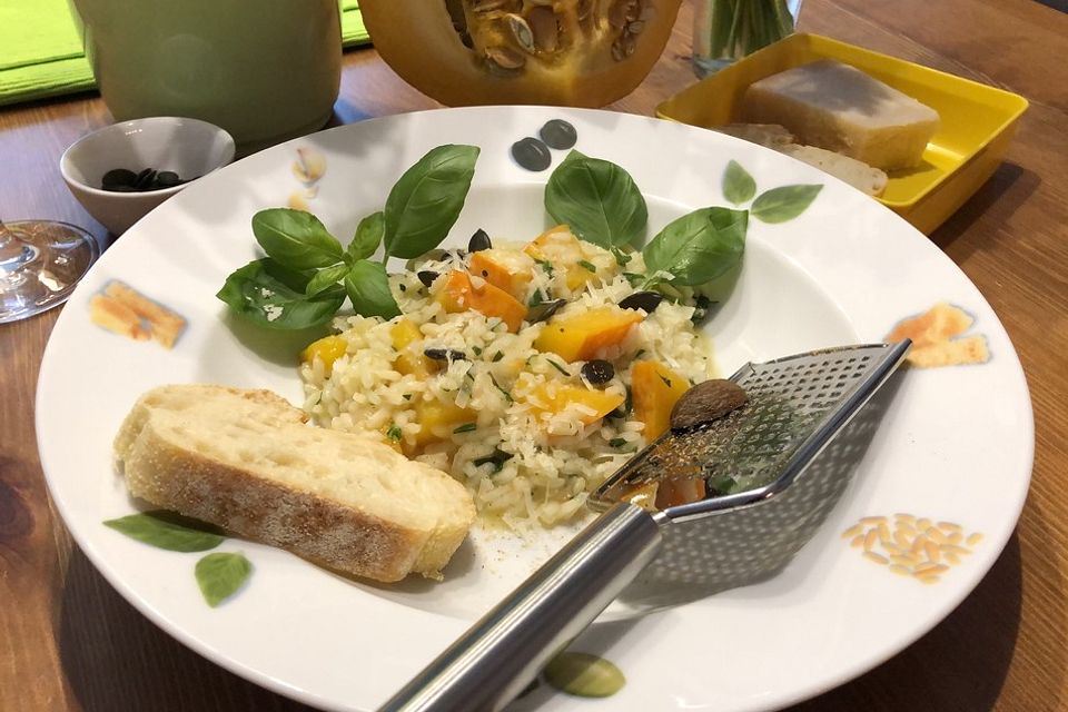 Kürbisrisotto