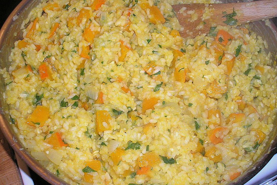 Kürbisrisotto